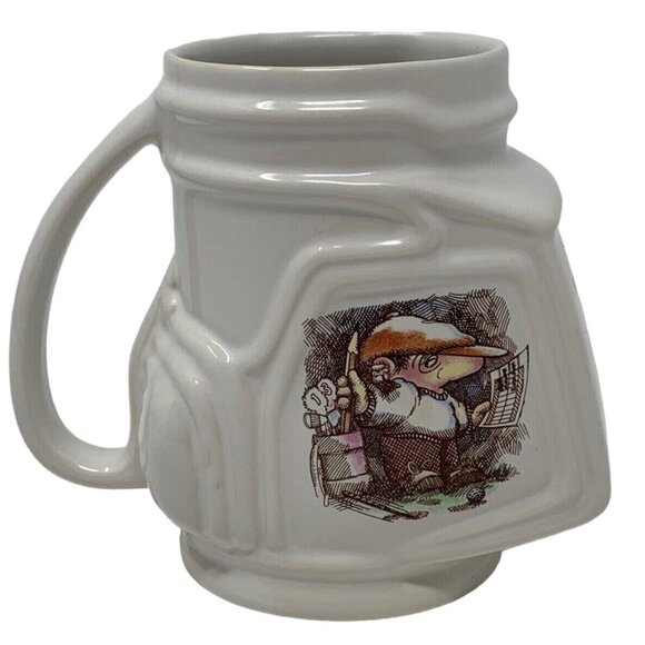 Golf Bag Shaped Mug Pencil Holder 1991 Golf Gifts Novelty Gift For Dad - Picture 2 of 7